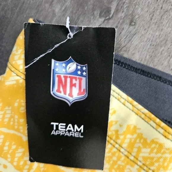 NWT NFL Green Bay Packers Green/Gold Leggings Sz Small - Picture 8 of 8